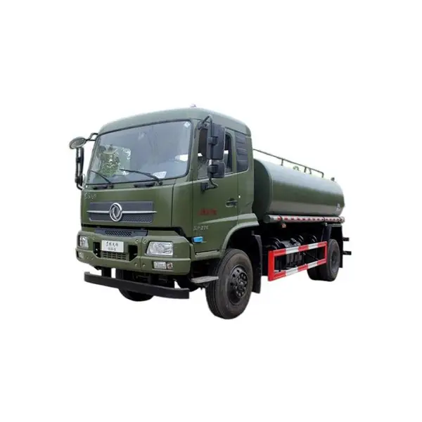 东风四驱越野洒水车 四驱不锈钢沙漠运水车