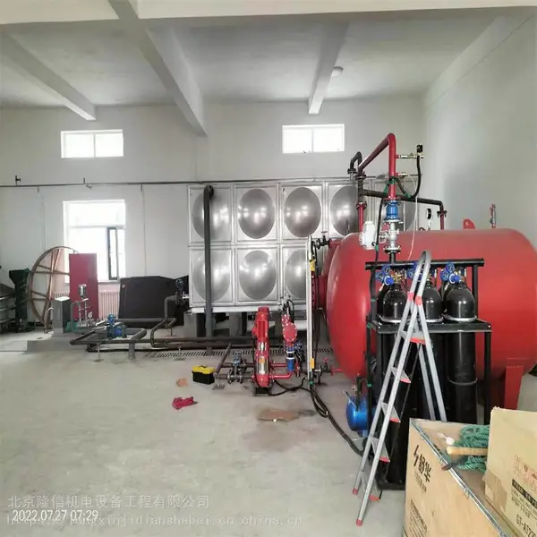 气体顶压消防供水设备压:适用范围物流园 学校 机场等地