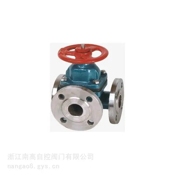 常压衬胶隔膜阀 G49J-16C DN150 三通式外型美观工艺合理G49J-10C