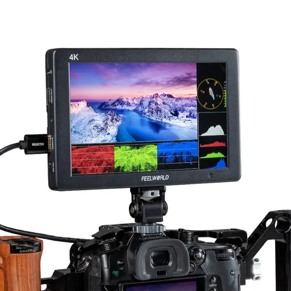 富威德T7PLUS 4K高清微单相机导演HDM摄影摄像显示器