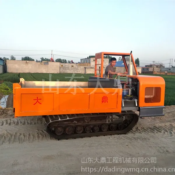 生产全地形履带运输车 小型农用链轨翻斗车 大鼎农用履带拖拉机