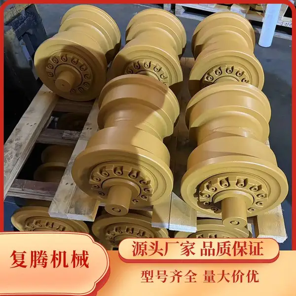 适用推土机D9L支重轮6y2950 6y2951承重轮支撑轮 四轮一带生产厂家