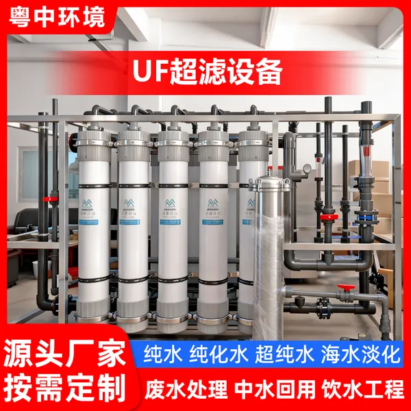 大型RO反渗透超纯水净化超滤膜edi纯水设备中水回用污水处理