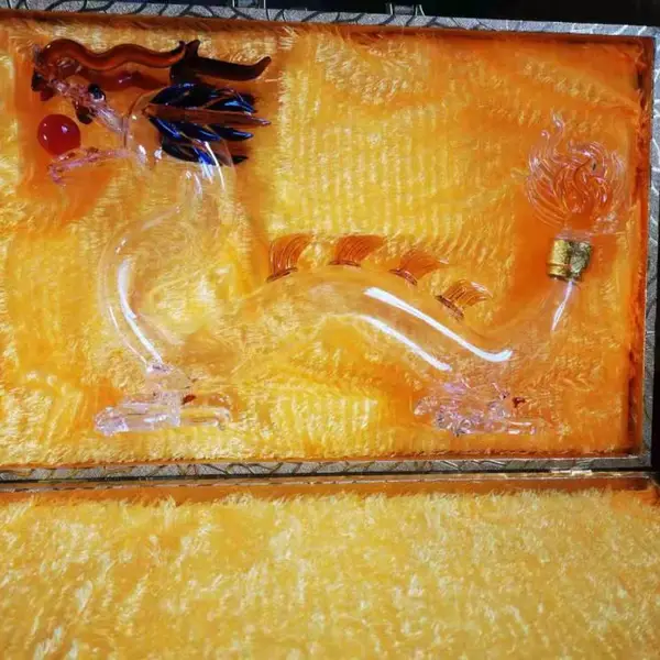 河间华企吹制龙造型艺术精美高硼硅玻璃酒瓶工艺家居摆件