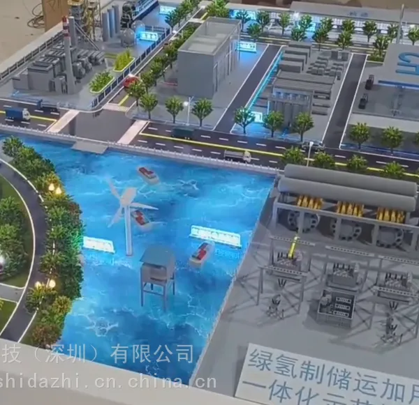 深圳沙盘模型_风力发电沙盘模型展示模型