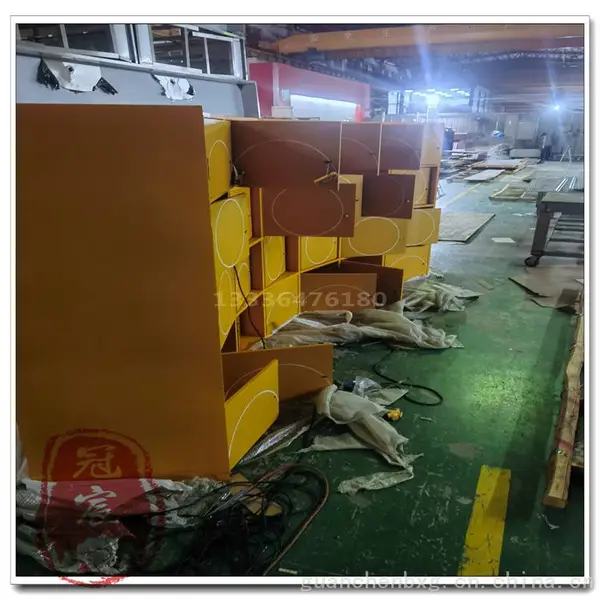 冠宸不锈钢钻石展示柜 结构牢固 组装便捷 防水 防潮 防锈