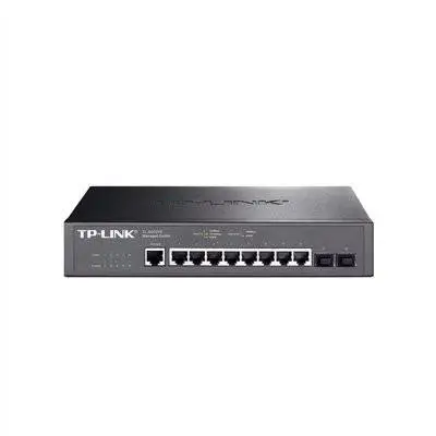 TP-LINK 8口千兆+2个SFP口POE二层网管型交换机TL-SG3210PE