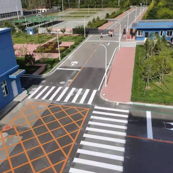 大连热熔道路划线、道路地面标线、停车场车位线