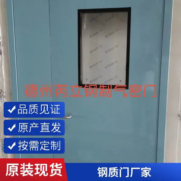 烤漆门钢质门 无尘车间实验室单双开洁净气密门 密封防尘