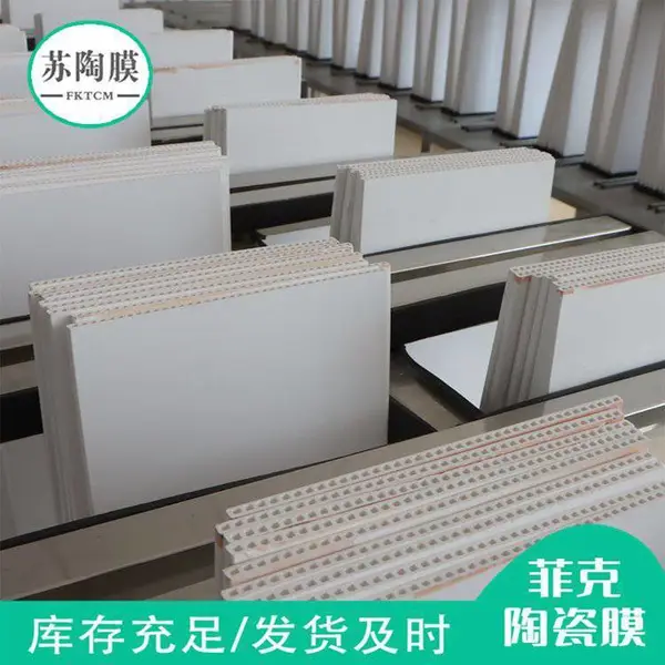 陶瓷平板膜250*1000 分离*** 工艺用水 过滤以及净化废水