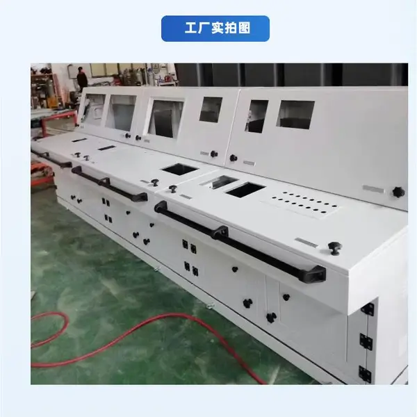 不锈钢琴式操作台 斜面碳钢控制台 可视化监控台 高端定 制 源头厂