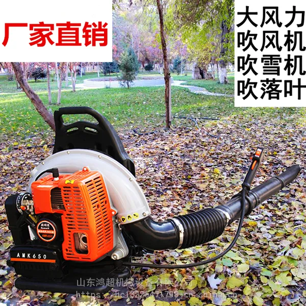 森林防火鼓风机 落叶灰尘吹风机 背负式汽油路面吹灰机