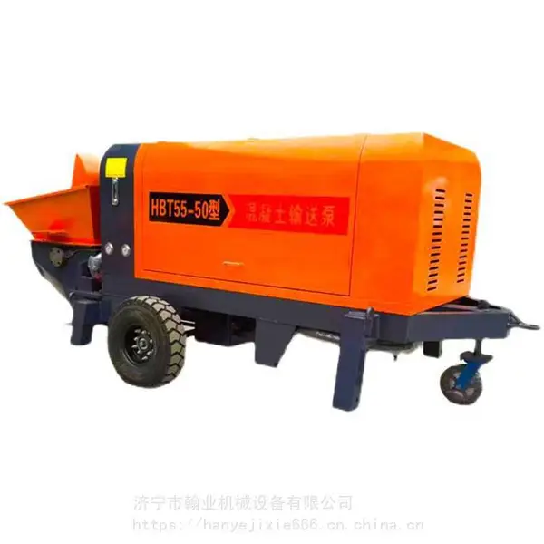 小型混凝土输送泵 建筑机械浇筑泵 二次构造柱泵细石砂浆地泵