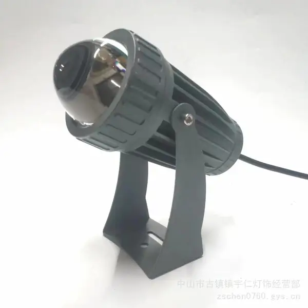 宁仁 圆80投射灯 20W一束光投光灯 大透镜窄角度光束灯led庭院灯