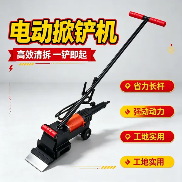 电动地板掀铲机大功率手推PVC地坪铲除机塑胶旧地板革铲削机可试机