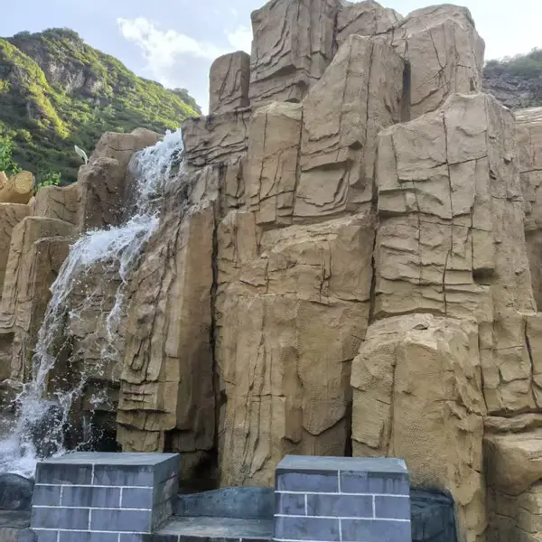 河北承德 广场假山 手工堆叠造型 防腐防裂 厂家现货