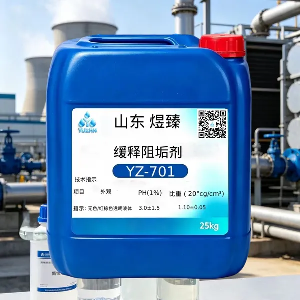 国标循环水缓蚀阻垢剂 不含铬酸盐 YZ-701工业水处理药剂