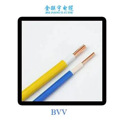 供应金联宇电线电缆BVV 国标电缆厂家 电器 电工电气电线