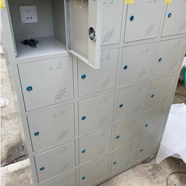 20门电动工具充电柜存放柜 工地扳手对讲机手机充电柜带锁