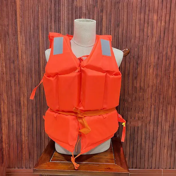 水域救援救生背心牛津布加厚救生衣船用工作救生衣消防救生服