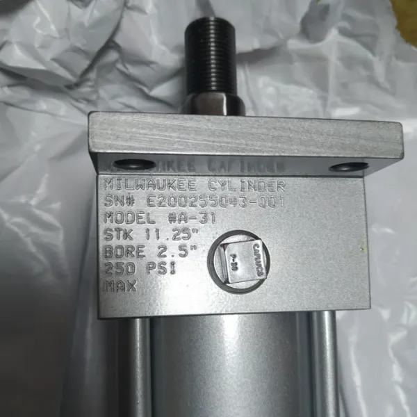 供应 Milwaukee cylinders 气缸 serial number E0278371
