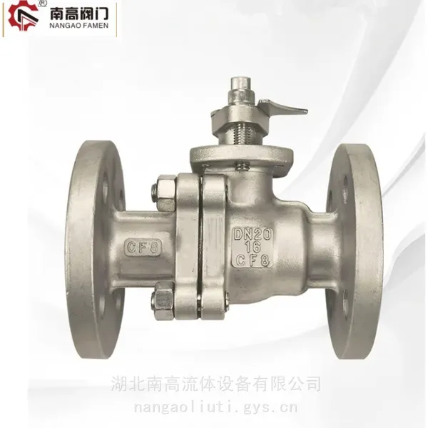 耐磨损耐腐蚀法兰阀门 南高供应Q47F-10P固定式手动球阀