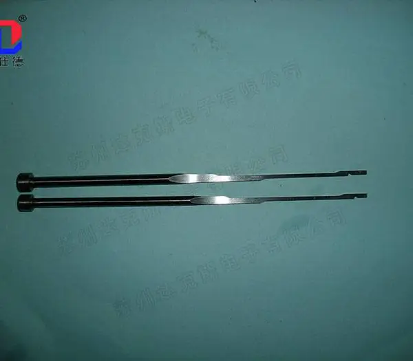 天仕德品牌模具配件 SKH51高速钢D型推杆非标异形扁顶针梢子镶针芯子