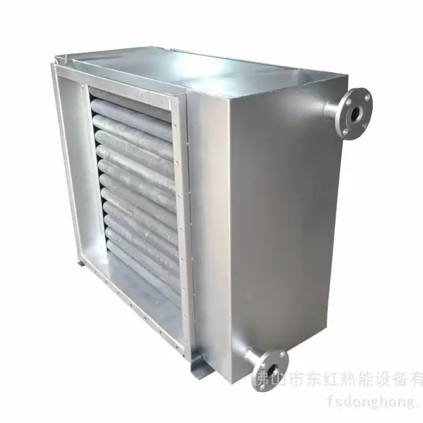 涂布机散热器 印刷机散热器 复合机散热器-采用钢铝复合翅片管