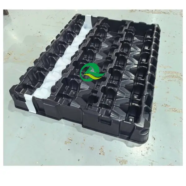 开模定制大型厚片吸塑托盘 汽车零件运输托盘 ABS/PE物流周转托盘