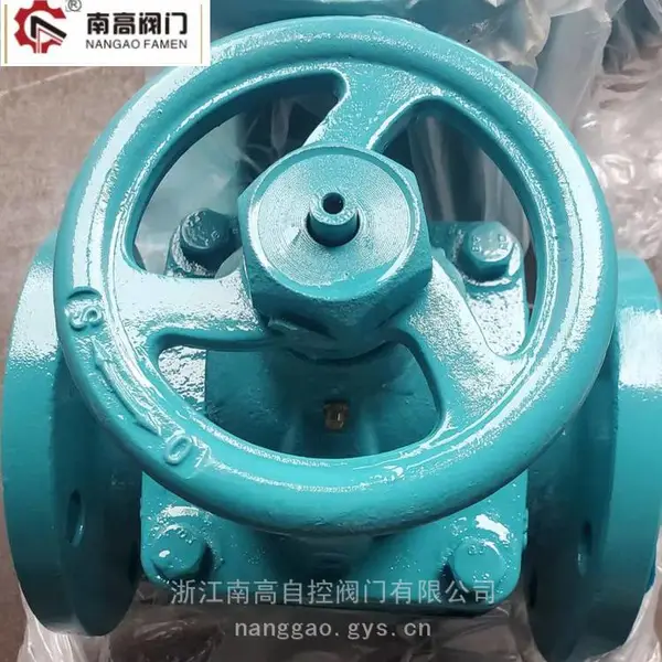 EG41J-16Q 英标手动隔膜阀衬胶法兰隔膜阀 耐酸碱耐腐蚀