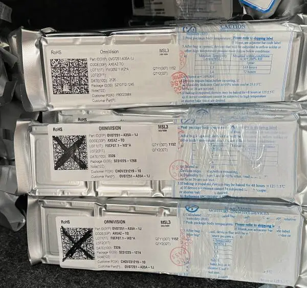 OV7251 豪威OV/全局曝光黑白/感光芯片/30万sensor