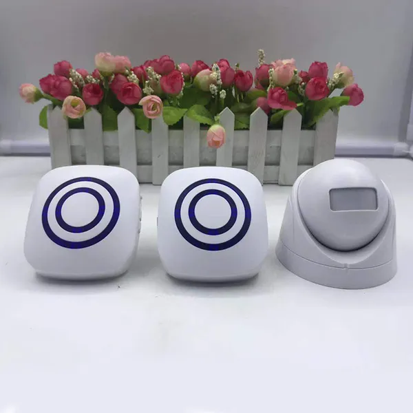 厂家直销新款分体红外感应报警器厂家直供家用店铺运动感应分体门铃