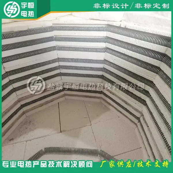 半导体晶体硅片加热炉进口电炉丝电阻丝