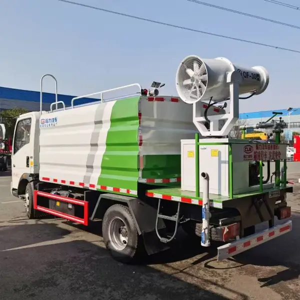 重汽豪沃7方蓝牌抑尘车 潍柴160马力喷雾洒水车