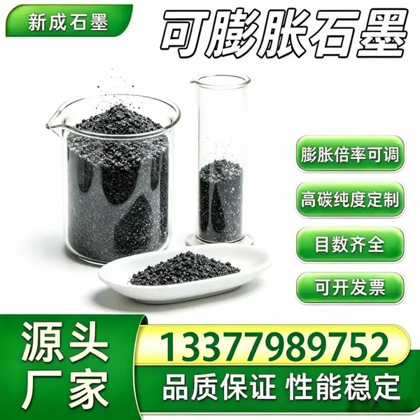 源头工厂100 目可膨胀石墨 低杂质 工业隔热填充材料支持特殊要求定制