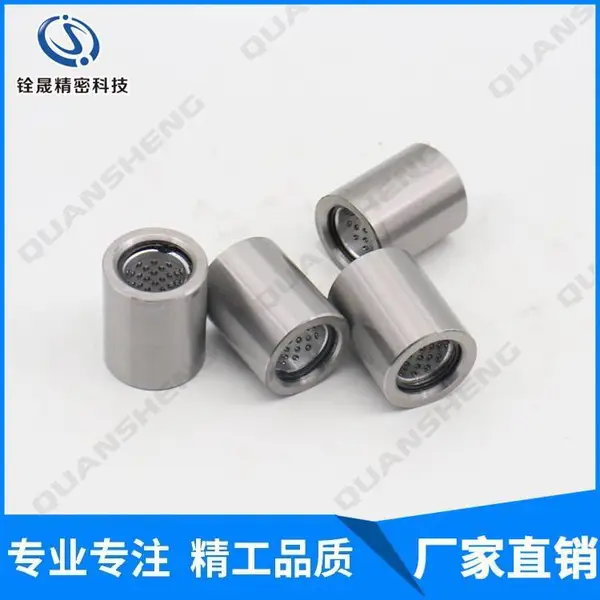 卸料板导套SGBBF钢珠衬套一体型 滚珠滚动导套五金模具配件米思米