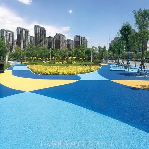 甘肃透水地坪材料增强剂价格 天水透水混凝土彩色路面沥青改色