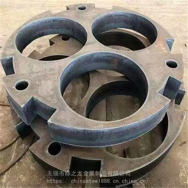NM400 450 500耐磨钢板特厚板材零割按图纸下料异形件配重块法兰盘