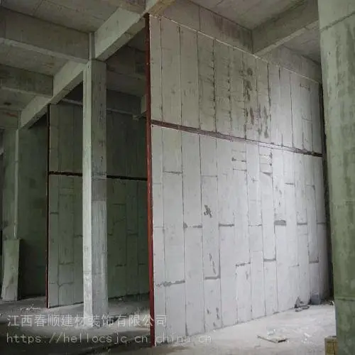 抚州轻质隔墙板厂家 2440x610x100mm 防火防水 包工包料 江西春顺
