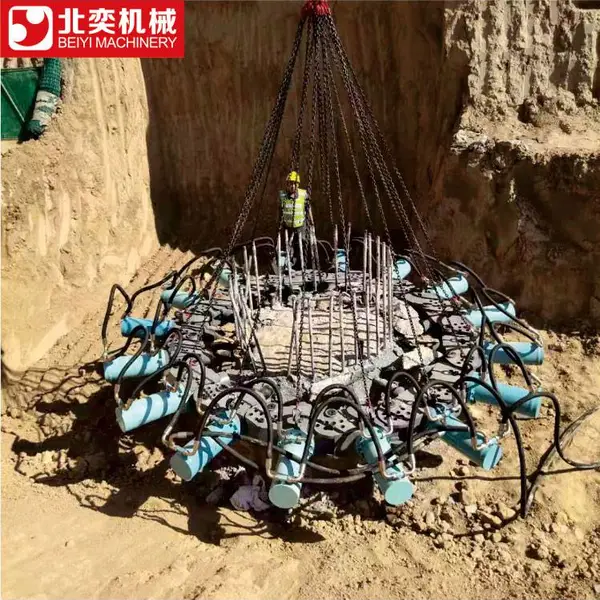 液压静音破桩机 挖机液压破桩机