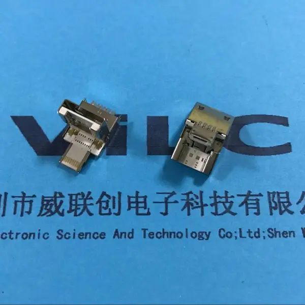 AM USB(安卓-苹果-A公)OTG三合一翻盖公头 卡板式