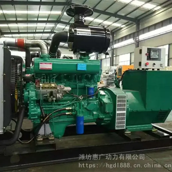 潍柴75KW自启动柴油发电机组 肉牛养殖场备用半自动发电机