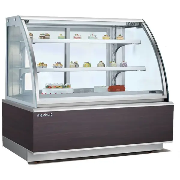 美厨圆弧蛋糕柜 饮品店甜品展示柜 CK-18-C 风冷陈列柜