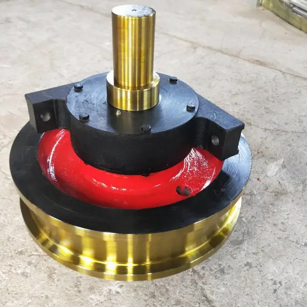 双缘轮 整体调制起重机车轮 φ600*150建筑机械行走轮