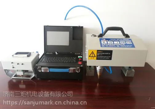CK-1一拖二智能触控车架发动机打标机 打大架号的设备