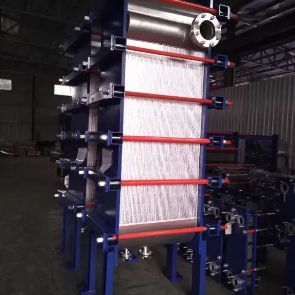 上海嘉遵涂料专用板式换热器全焊接换热器,列管式换热器