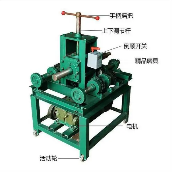 产床护栏管子折弯机 小型管子电动弯管机圆形