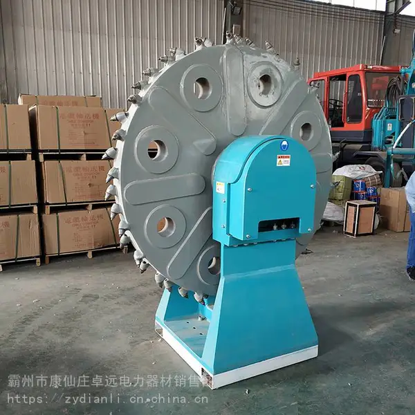 隧道掘进铣挖头纵向液压铣挖轮切割轮开沟挖渠设备铣挖轮