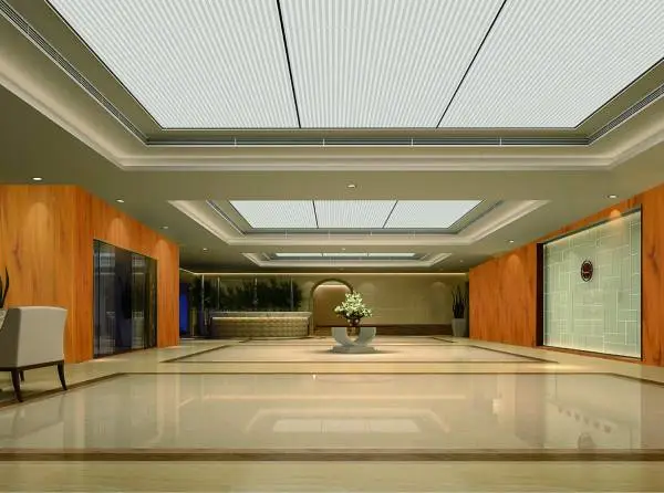 布纹大理石钢制复合白色覆膜金属挂墙板亚光CL-1300Q