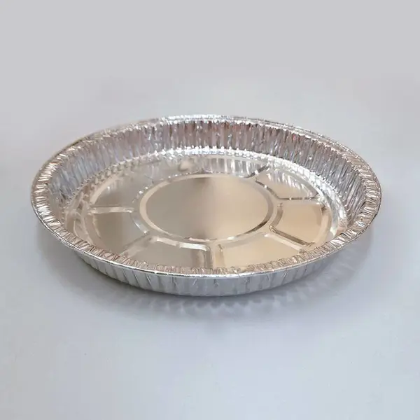 一次性食品级打包餐具锡纸盒烧烤专用铝箔容器盘子